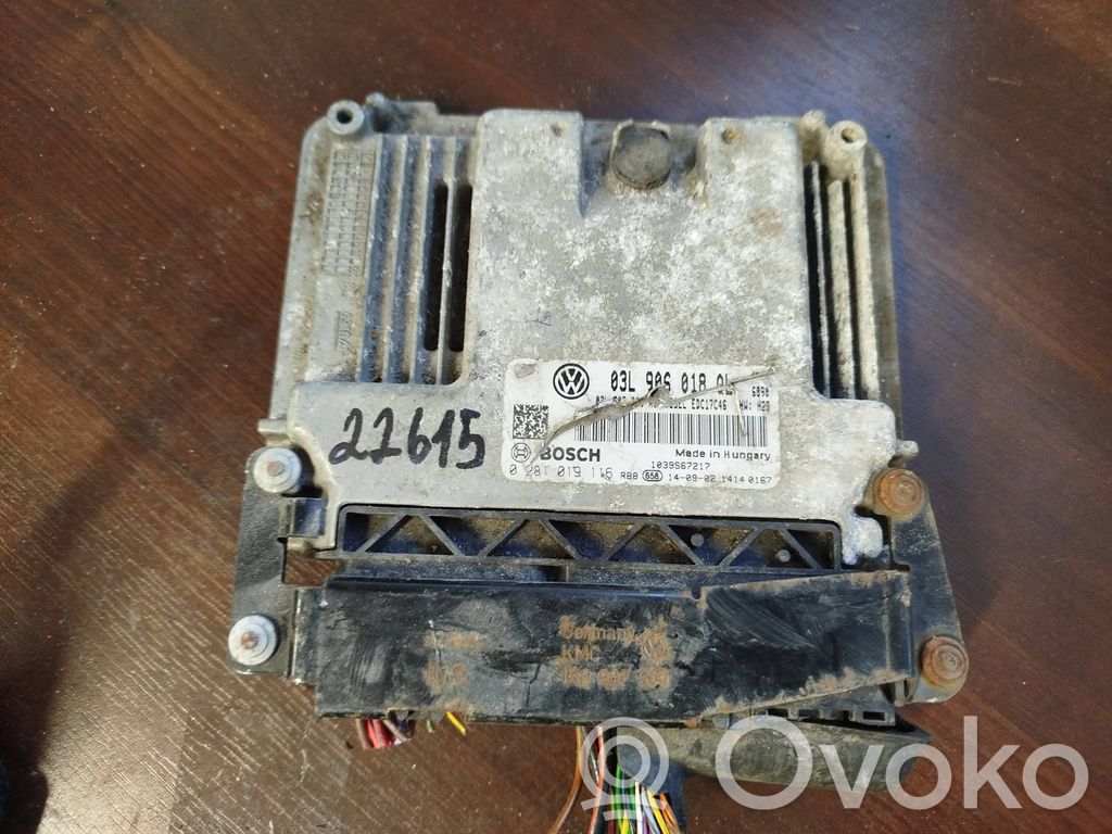 Skoda Yeti (5L) Engine control unit/module 