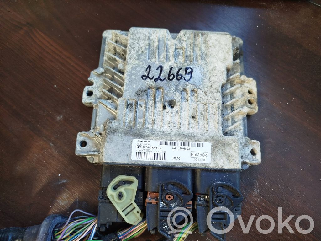 Engine control unit/module   AV6112A650GE,AV6112A650GE,S180133008D