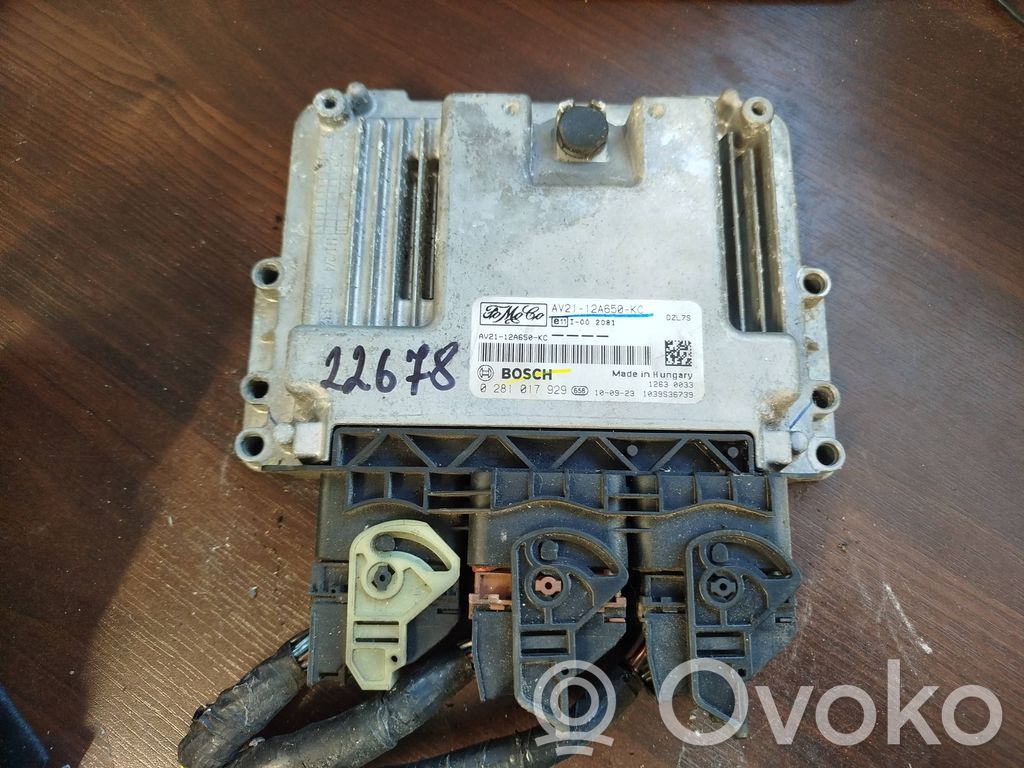 Ford Focus Engine control unit/module 