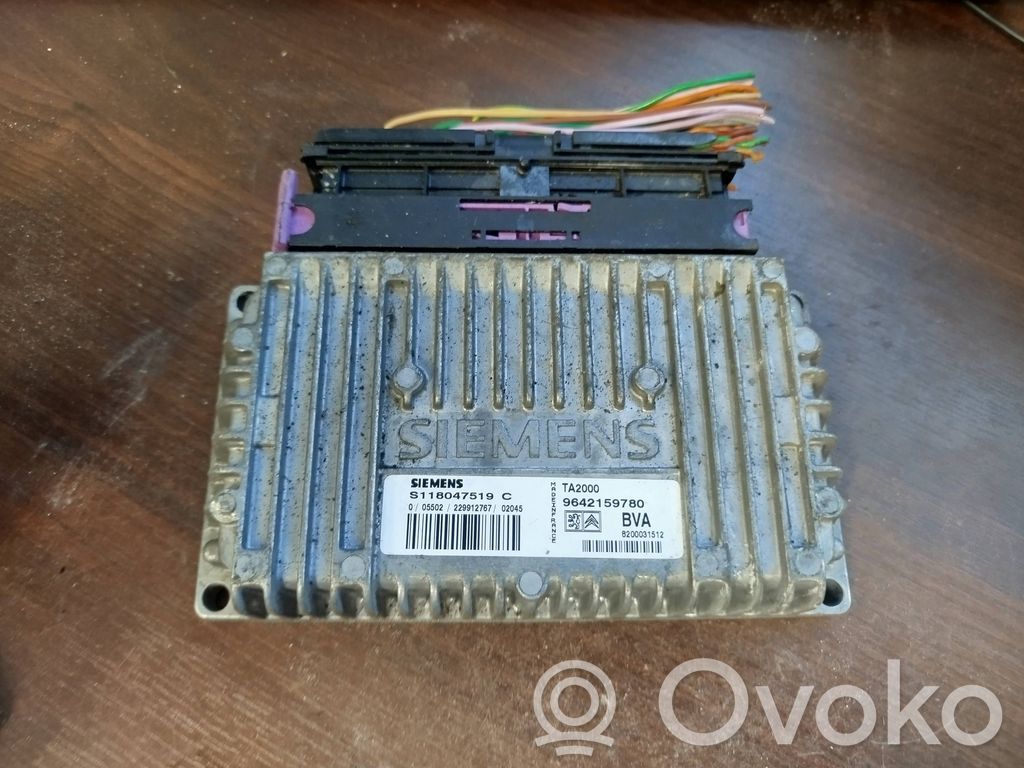 Peugeot 206 Gearbox control unit/module 