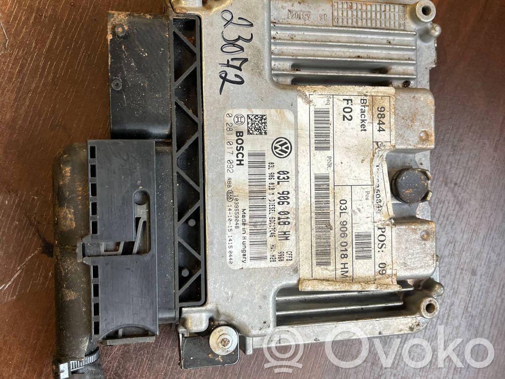 Volkswagen Caddy Engine control unit/module 
