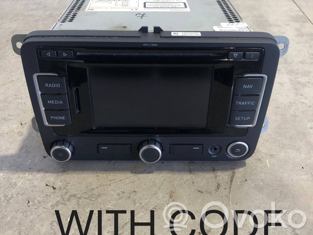 Seat Leon (1P) Radio/CD/DVD/GPS head unit 