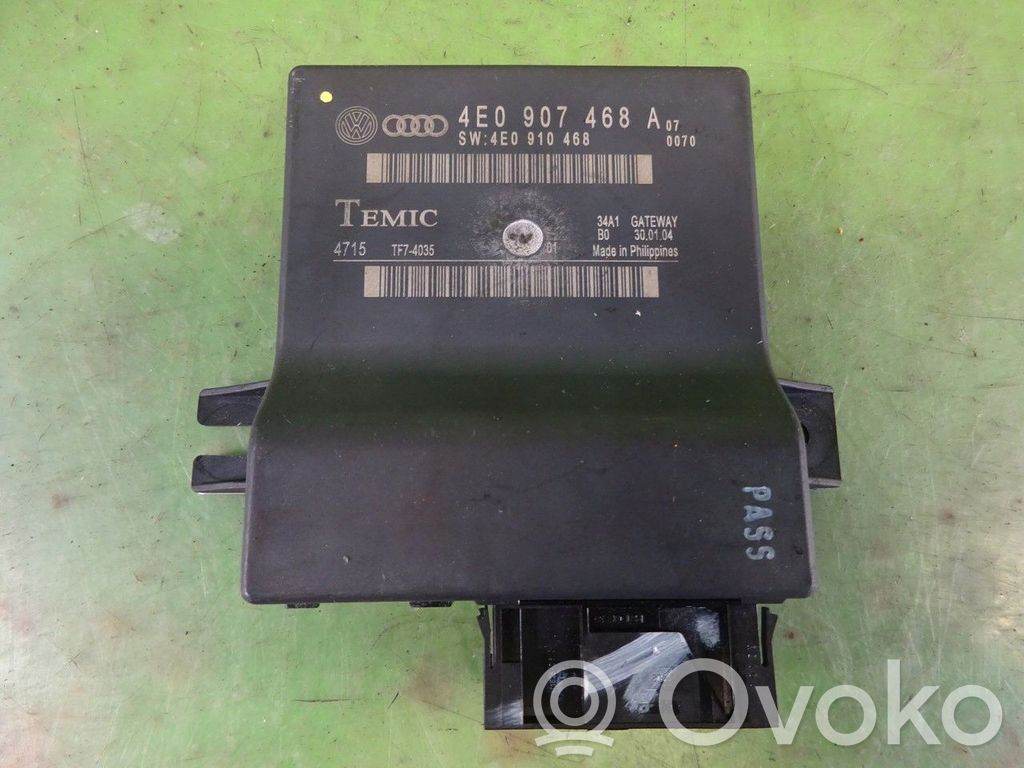Other control units/modules   4E0907468A