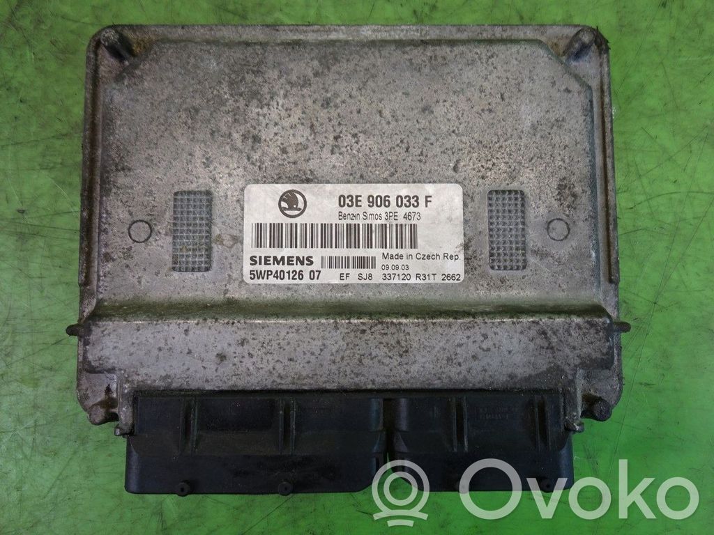 Skoda Fabia Mk1 (6Y) Engine control unit/module ECU 