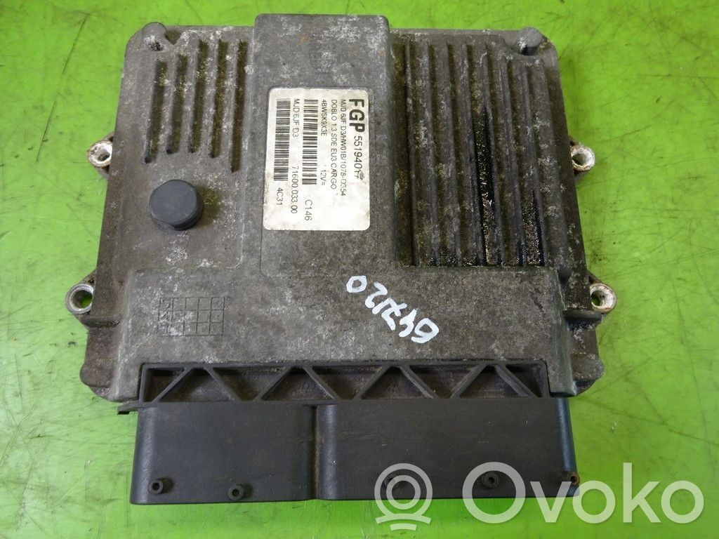 Fiat Doblo Engine control unit/module ECU 