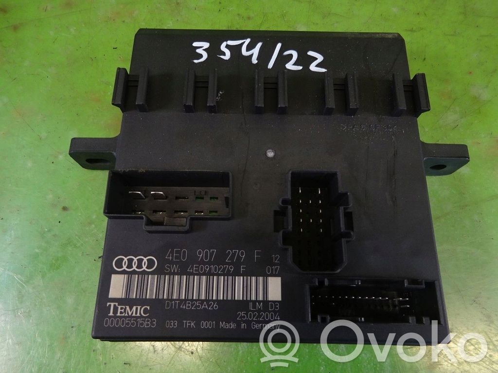 Audi A8 S8 D3 4E Xenon valdymo blokas 