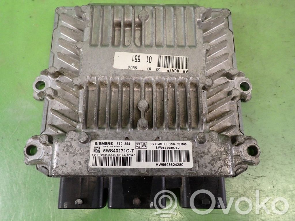 Peugeot 1007 Engine control unit/module ECU 