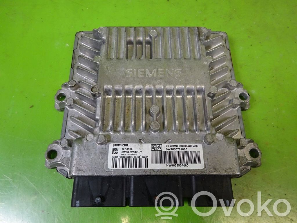 Peugeot 407 Unidad de control/módulo ECU del motor 