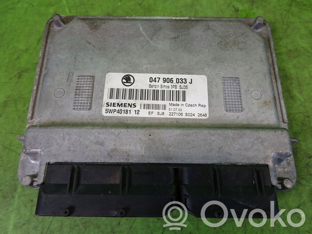 Skoda Fabia Mk1 (6Y) Engine control unit/module ECU 