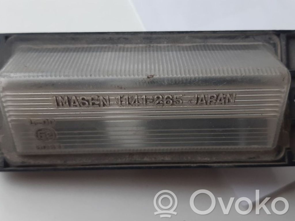 Mitsubishi Lancer Éclairage de plaque d'immatriculation 