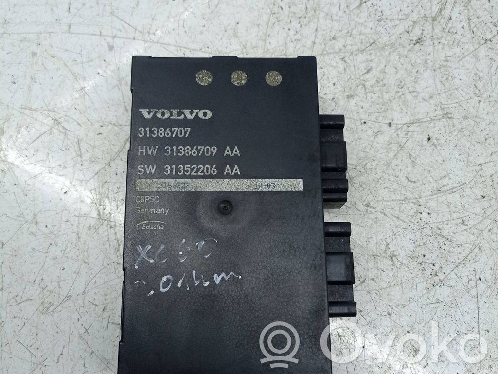 Tailgate/trunk control unit/module   31386707