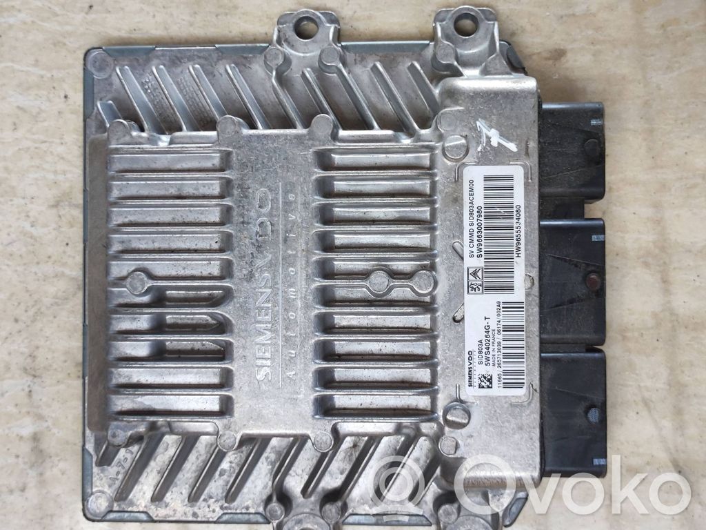 Peugeot 407 Engine control unit/module 