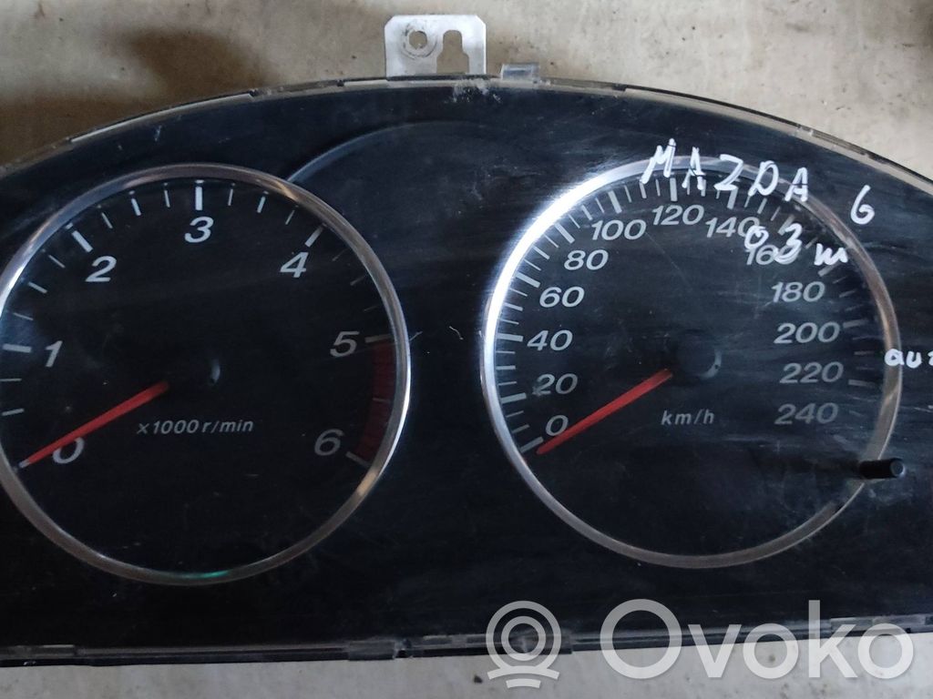 Mazda 6 Spidometrs (instrumentu panelī) 