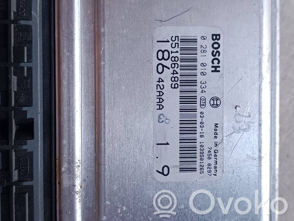 Fiat Multipla Engine control unit/module 