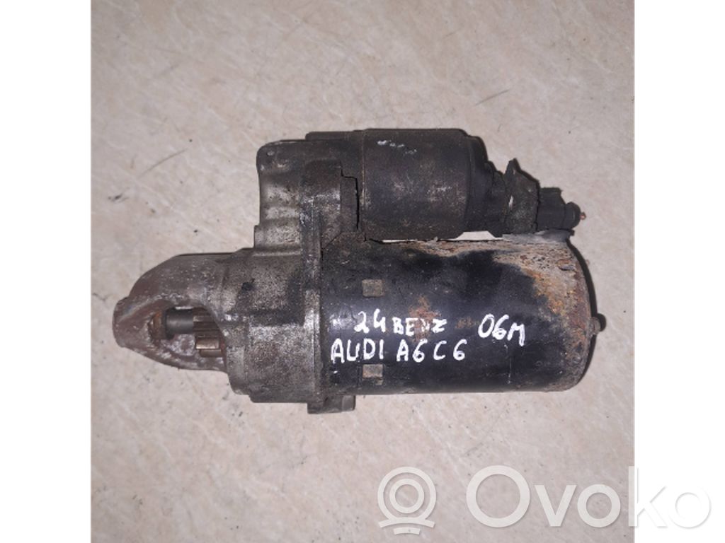 Audi A6 S6 C6 4F Starter motor 