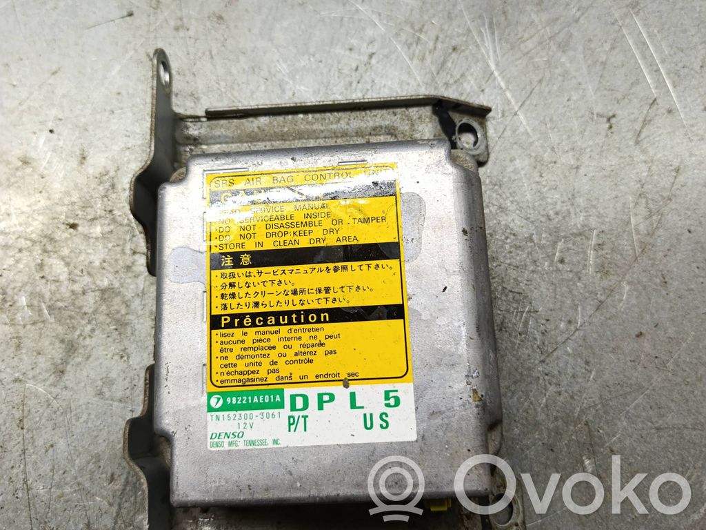 Airbag control unit/module   98221AE01A