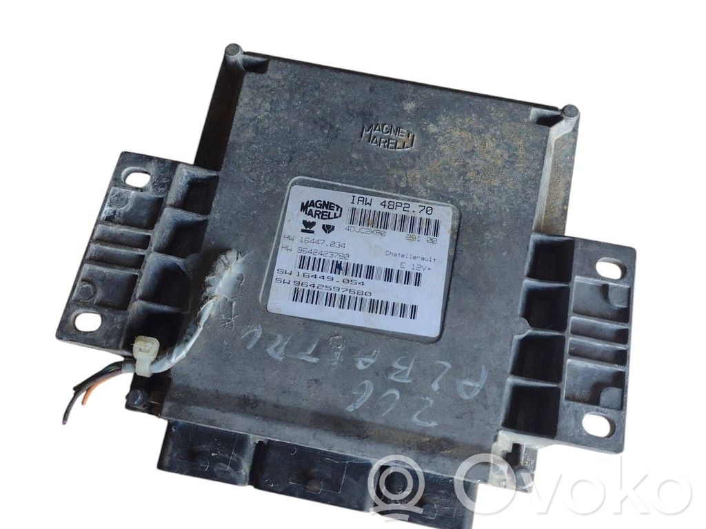 Peugeot 206 Engine control unit/module 