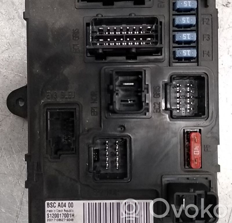 Unidad de control/módulo del motor   9656148180,BSCA0400,S120017001H