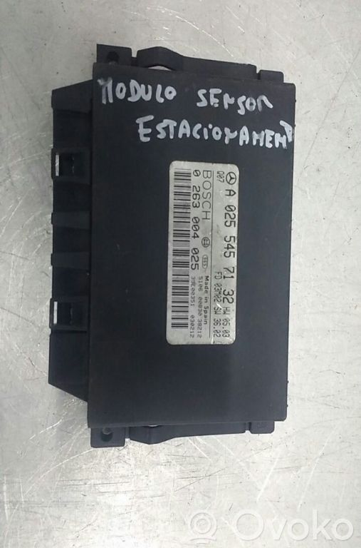 Parking PDC sensor display screen   A0255457132,0263004025