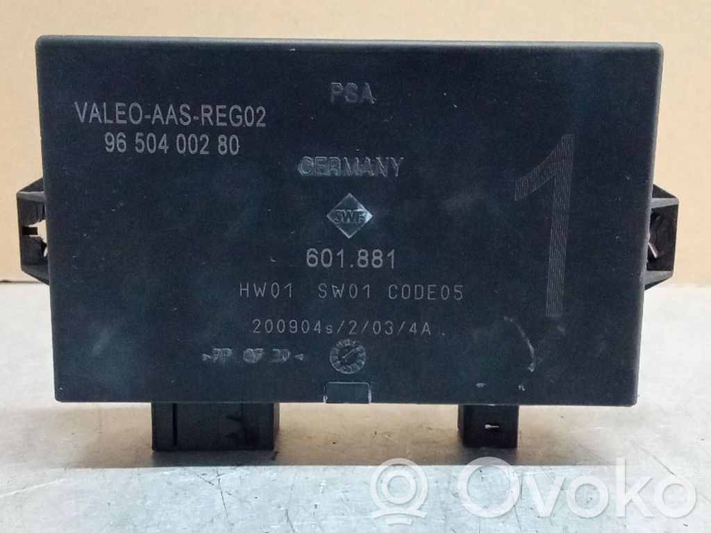 Parking PDC sensor display screen   9650400280