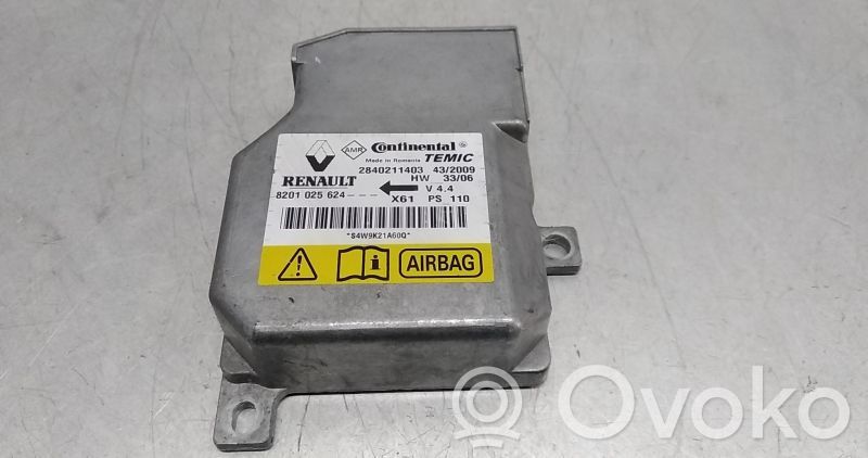 Airbag control unit/module   8201025624,2840211403