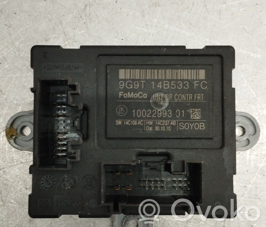 Front door window regulator motor   9G9T14B533FC