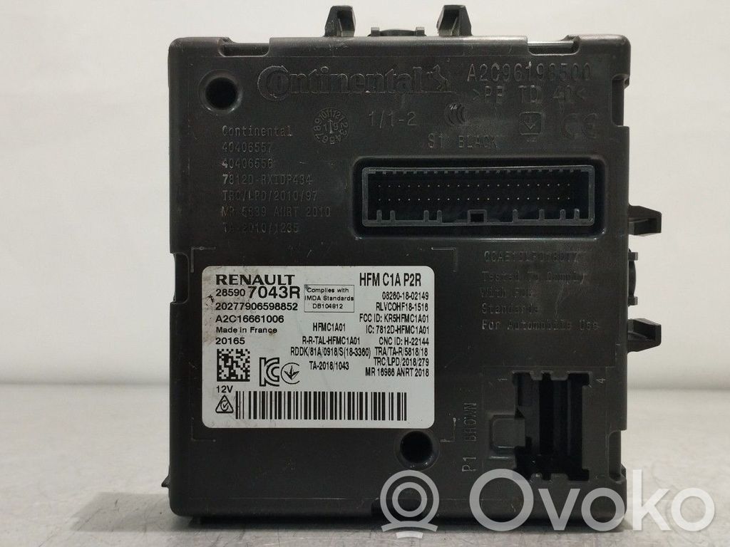 Engine control unit/module   285907043R,A2C16661006