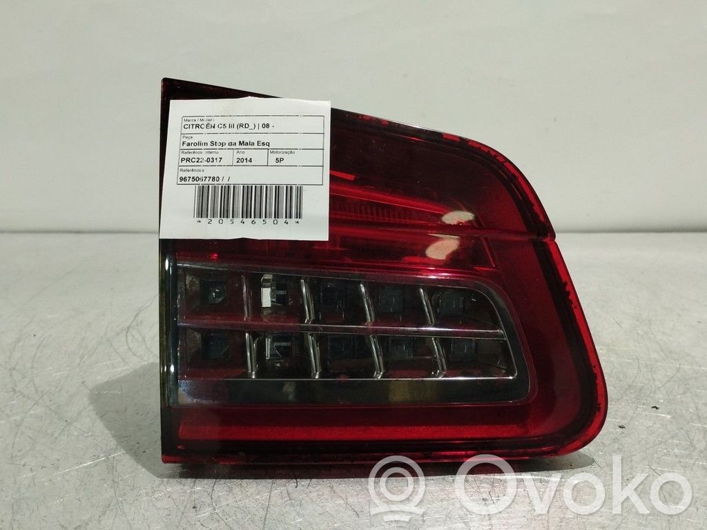 Tailgate rear/tail lights   9675067780