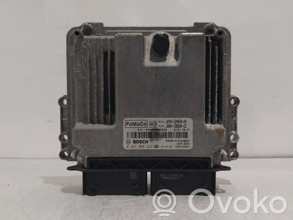 Motorsteuergerät/-modul   JX7A12A650ZA,0281036222,JX6A12B684CD
