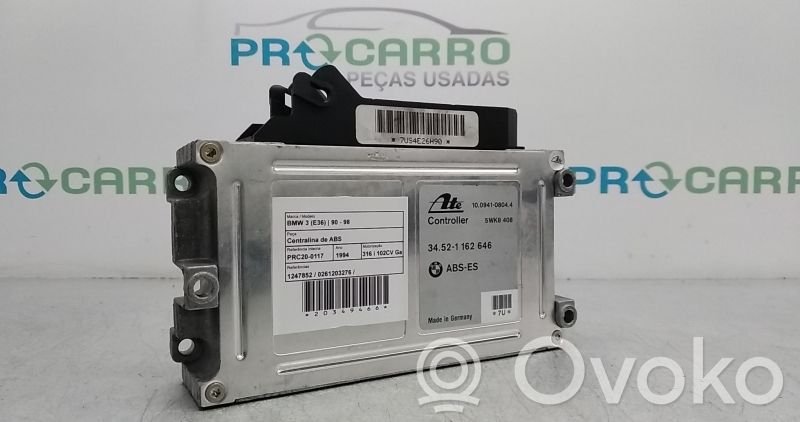 ABS valdymo blokas   34521162646,0261203276