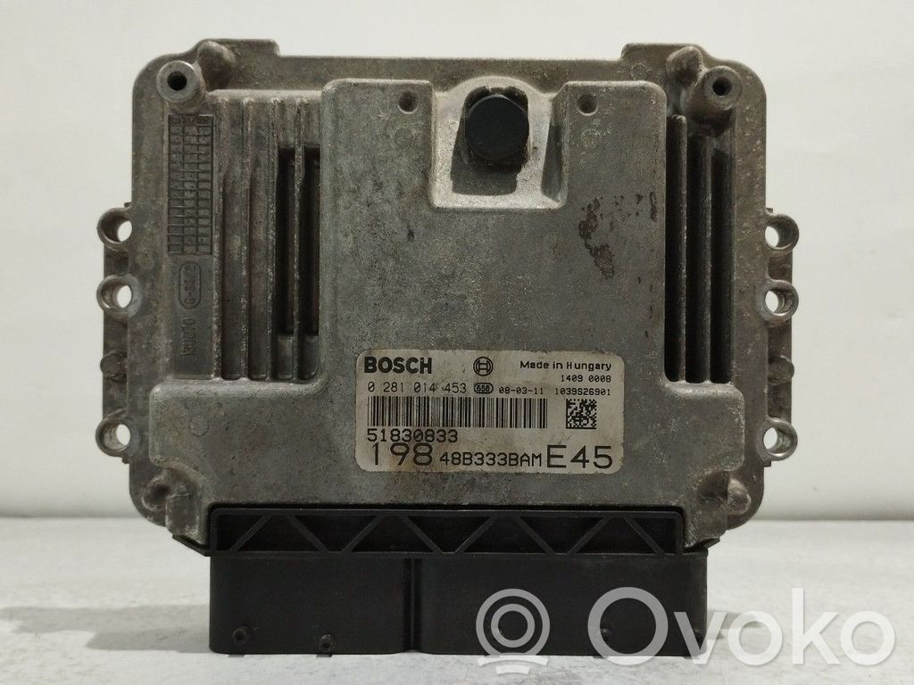 Fiat Bravo Engine control unit/module 