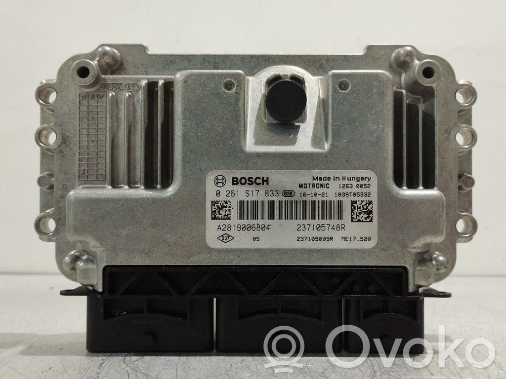 Engine control unit/module   A2819006804,0261S17833,237105748R,237109009R