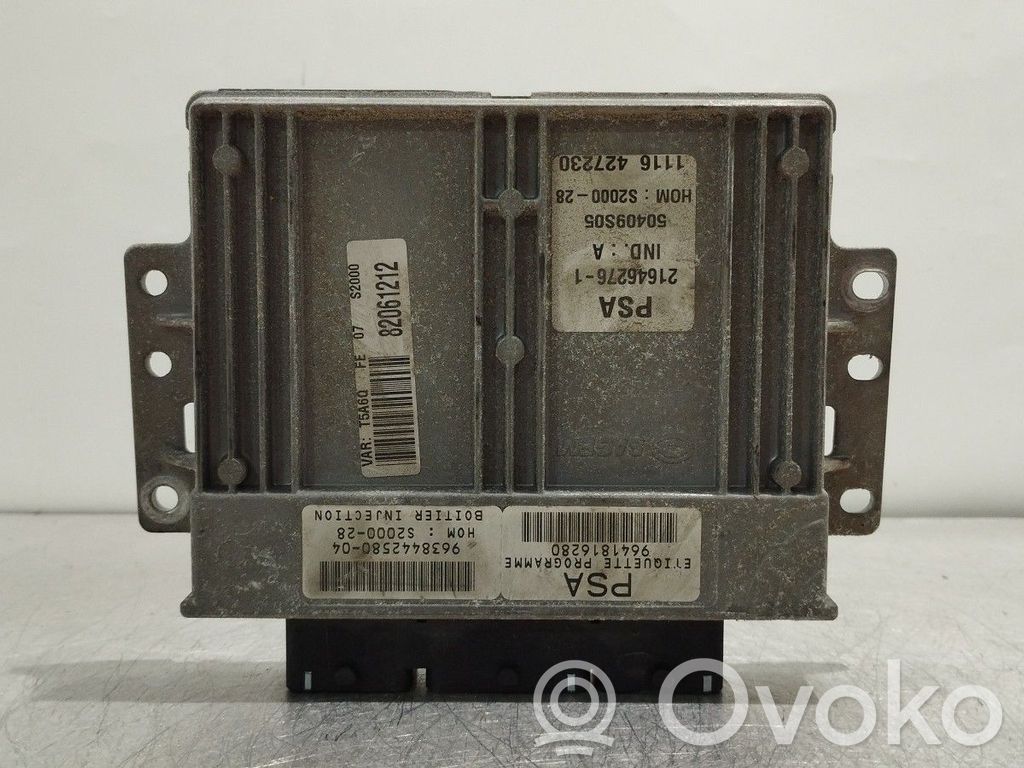 Engine control unit/module   9641816280,9638442580