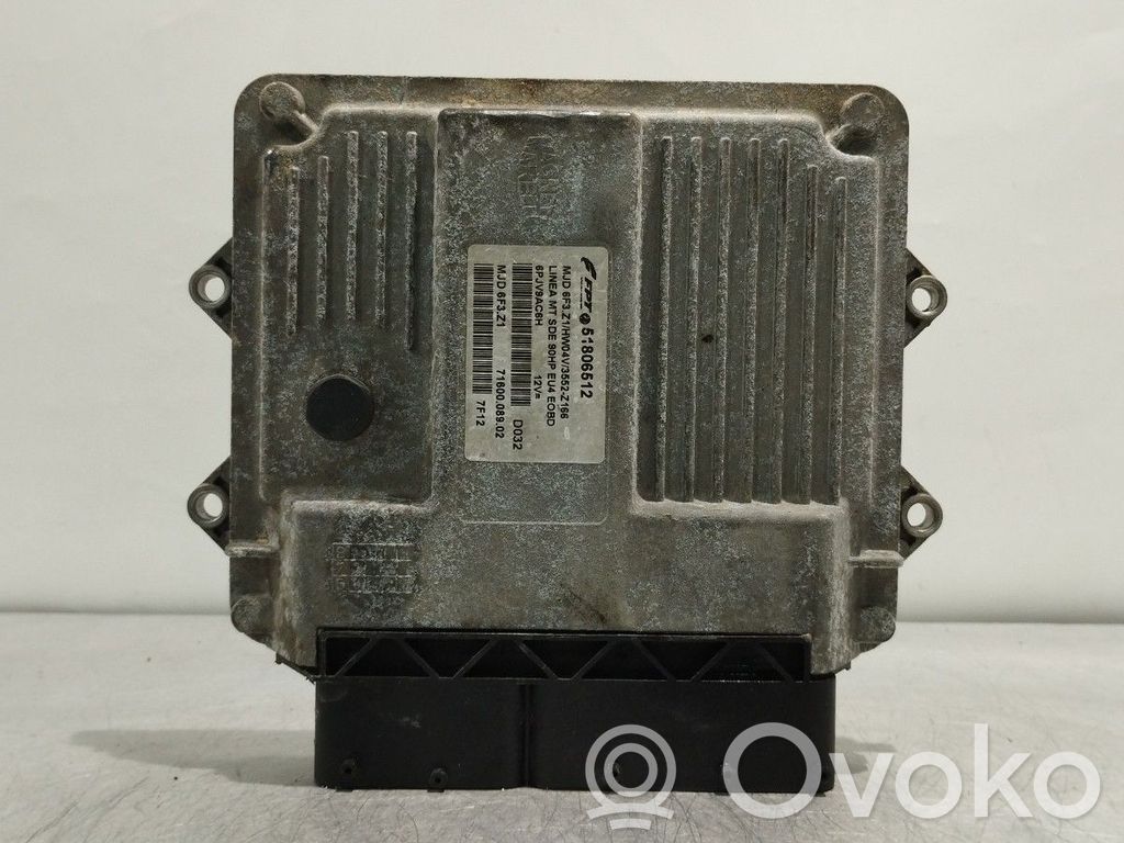 Engine control unit/module   51806512,7160008902,MJD6F3Z1