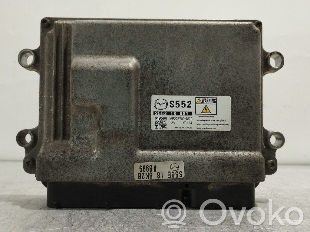Engine control unit/module   S55218881,MB2757004810,S552