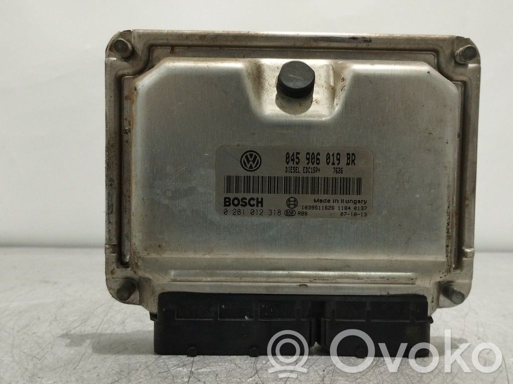 Unitate/modul de control motor   045906019BR,0281012318