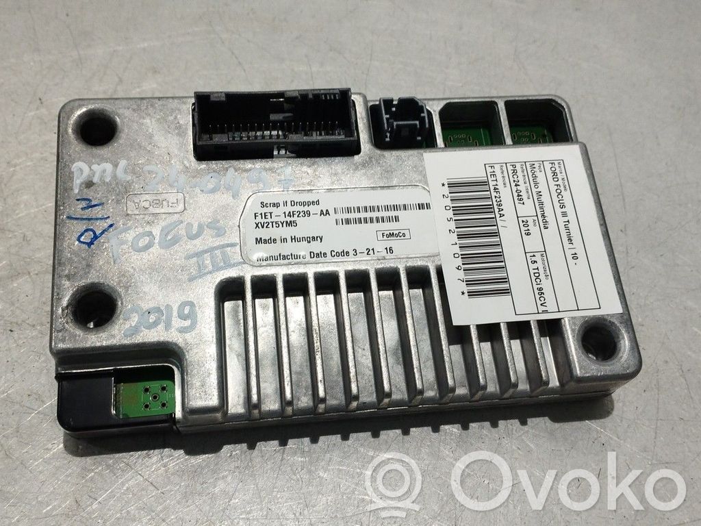 Panel / Radioodtwarzacz CD/DVD/GPS   F1ET14F239AA