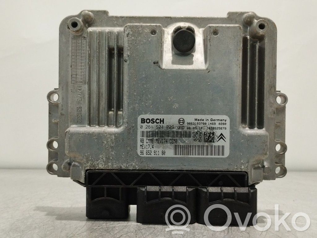 Centralina/modulo del motore   9665291180,0261S04009,9663193780,MEV174