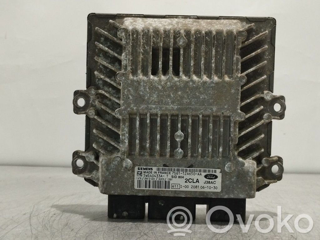 Unidad de control/módulo del motor   7S6112A650AA,2CLA,5WS40433AT