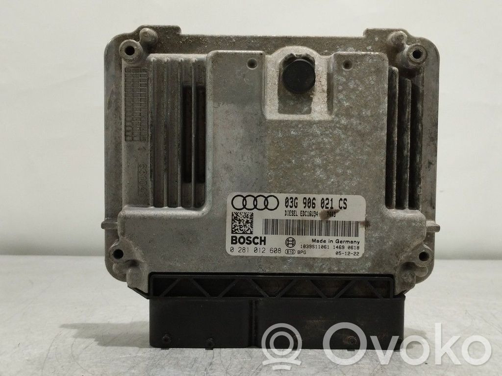 Audi A3 S3 A3 Sportback 8P Unitate/modul de control motor 