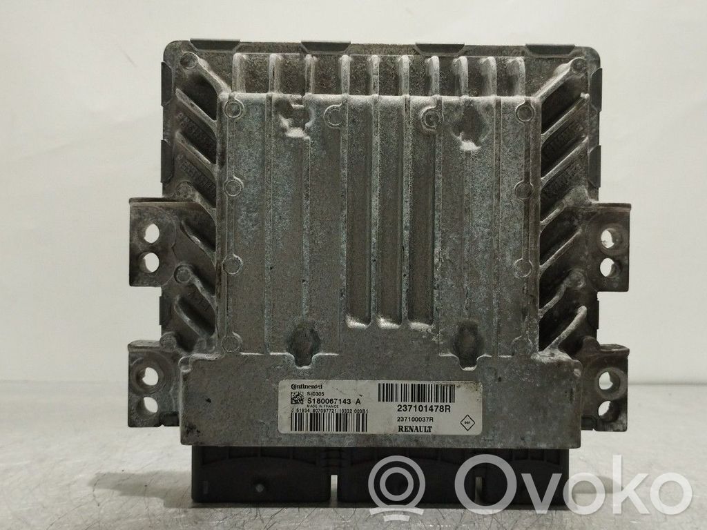 Unidad de control/módulo del motor   237101478R,237100037R,S180067143A