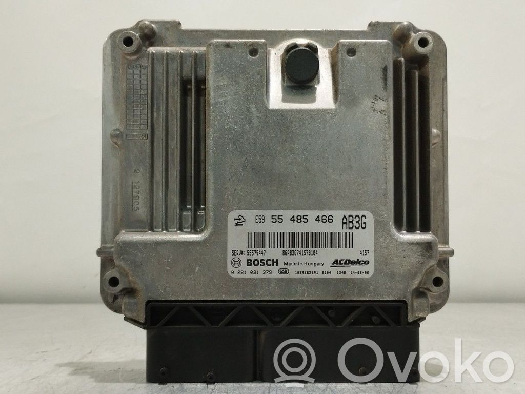 Engine control unit/module   55485466,0281031379,AB3G