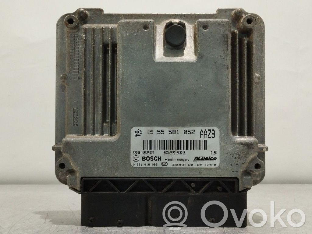 Opel Astra J Unidad de control/módulo del motor 