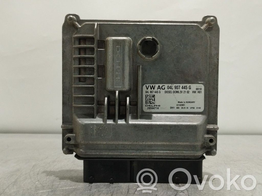 Moottorin ohjainlaite/moduuli   04L907445G,28594714