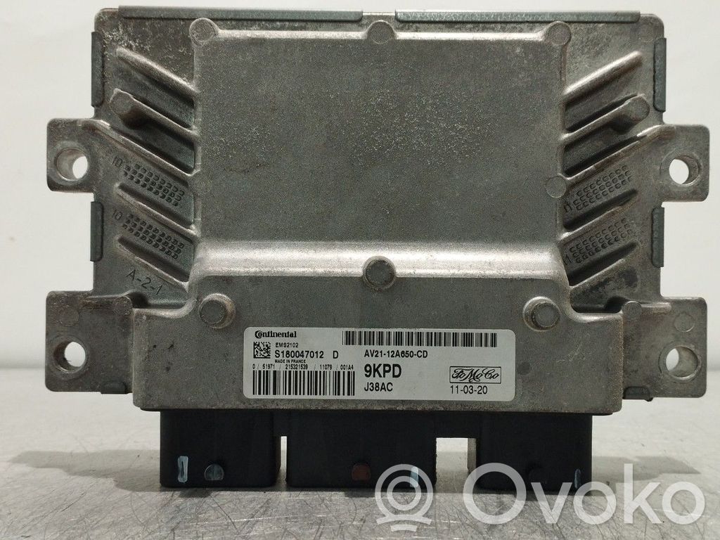 Engine control unit/module   AV2112A650CD,9KPD,S180047012D