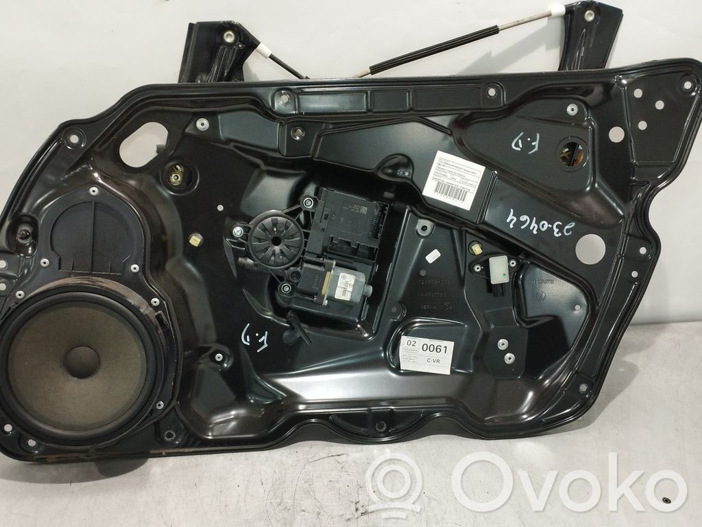 Volkswagen PASSAT B7 Mechanizm podnoszenia szyby przedniej bez silnika 