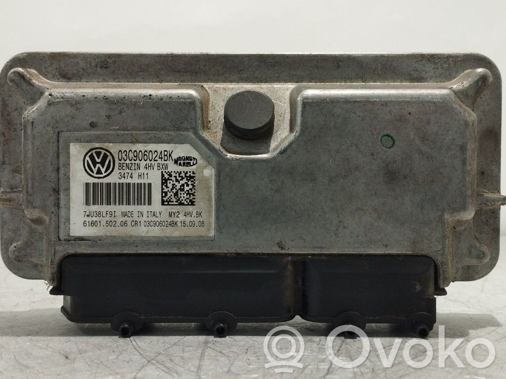 Unidad de control/módulo del motor   03C906024BK,6160150206