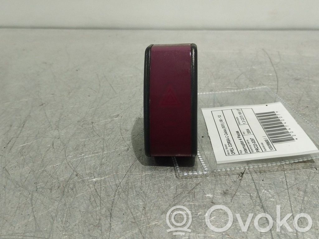 Opel Corsa C Interruttore luci di emergenza