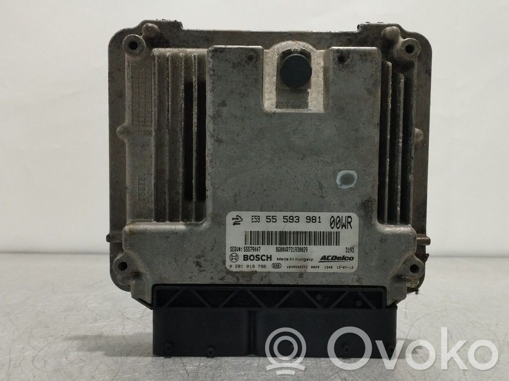 Moottorin ohjainlaite/moduuli   55593981,0281019798,55579447