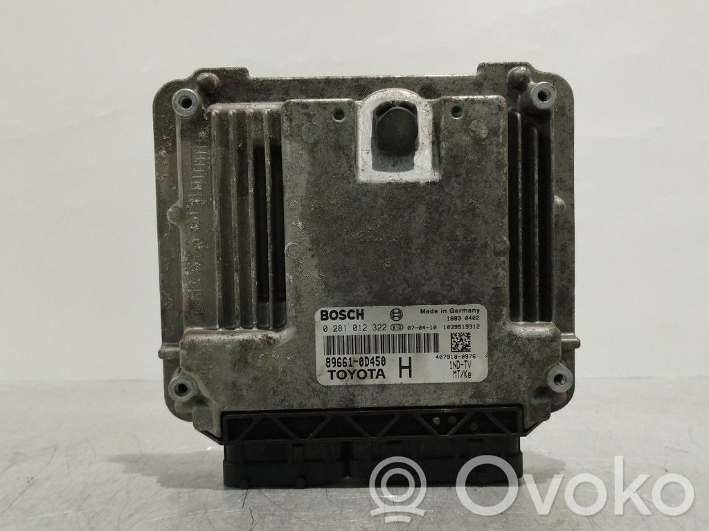 Unidad de control/módulo del motor   896610D450,0281012322